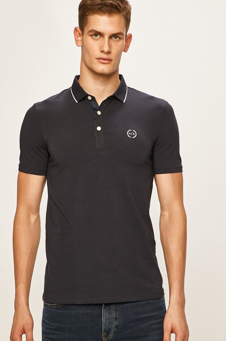 Armani Exchange Tricou Polo - Pled.ro