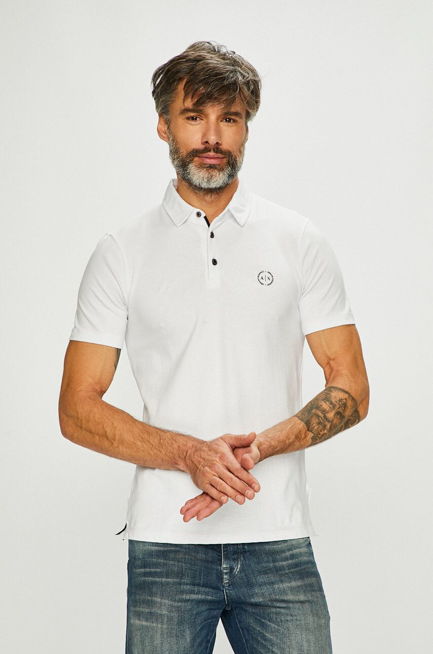 Armani Exchange Tricou Polo - Pled.ro