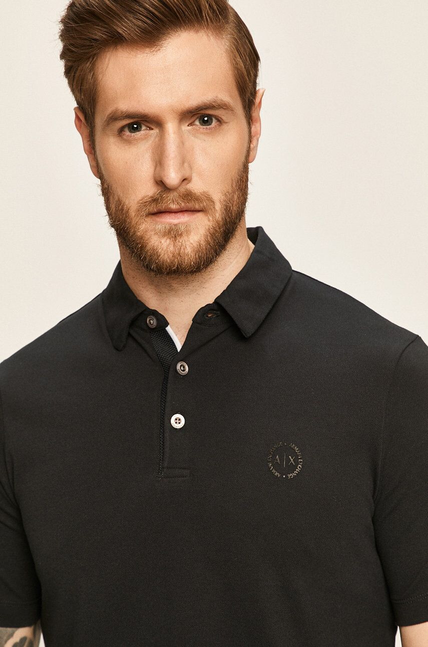 Armani Exchange Tricou Polo - Pled.ro