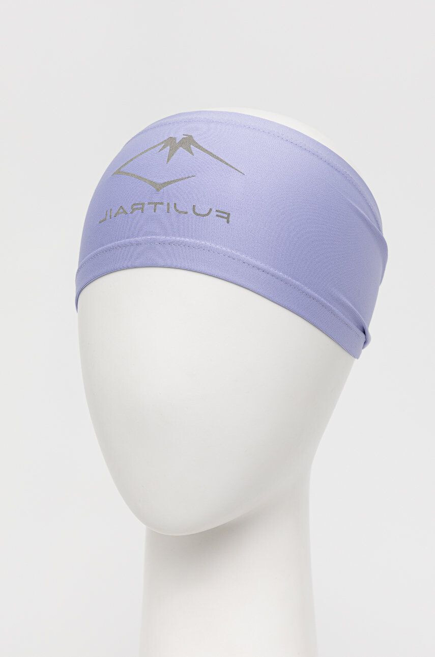 Asics bentita pentru cap Fujitrial culoarea violet - Pled.ro