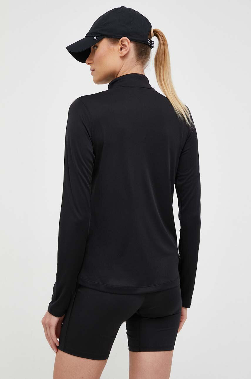 Asics longsleeve pentru alergare Core culoarea negru cu turtleneck - Pled.ro