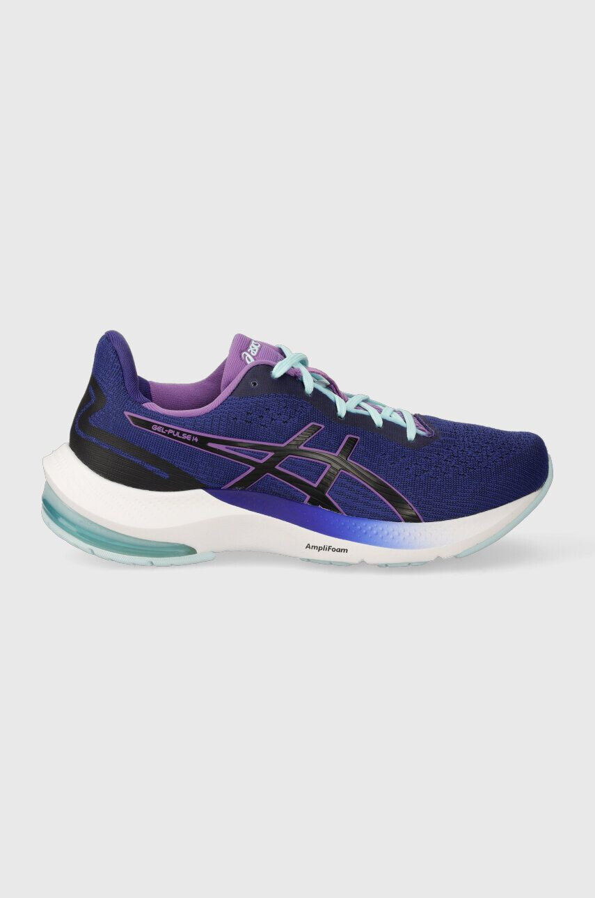 Asics pantofi de alergat Gel-Pulse 14 culoarea albastru marin - Pled.ro