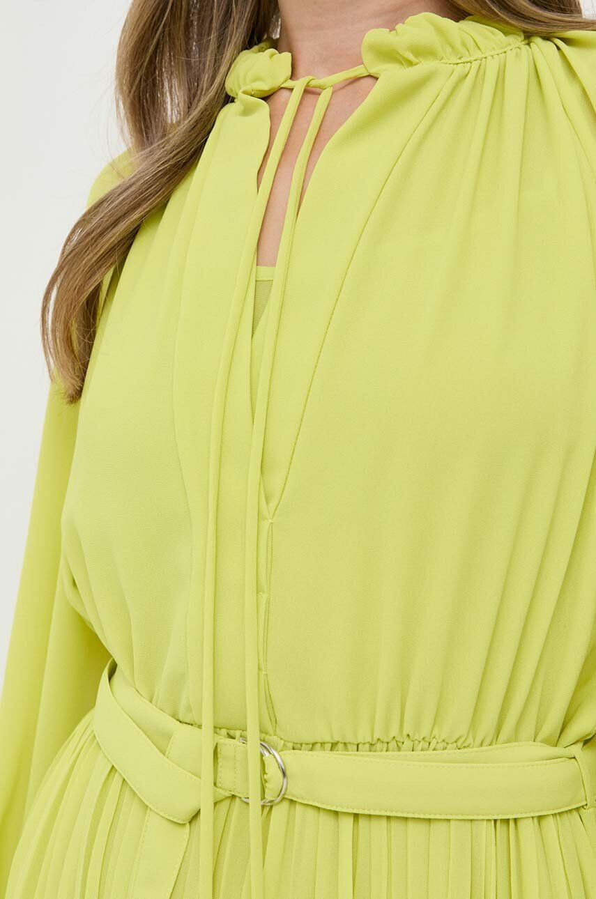 Beatrice B rochie culoarea verde maxi evazati - Pled.ro