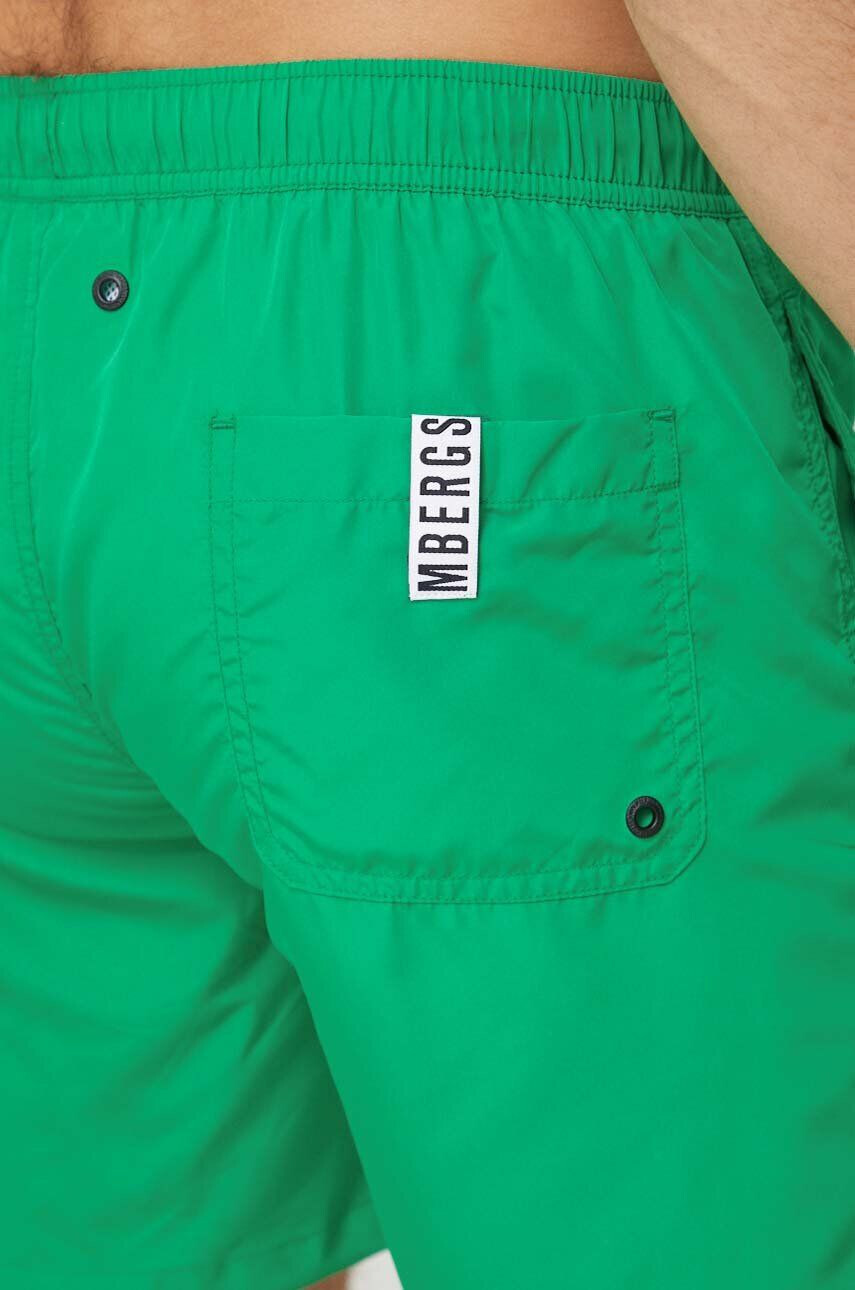 Bikkembergs pantaloni scurti de baie culoarea verde - Pled.ro