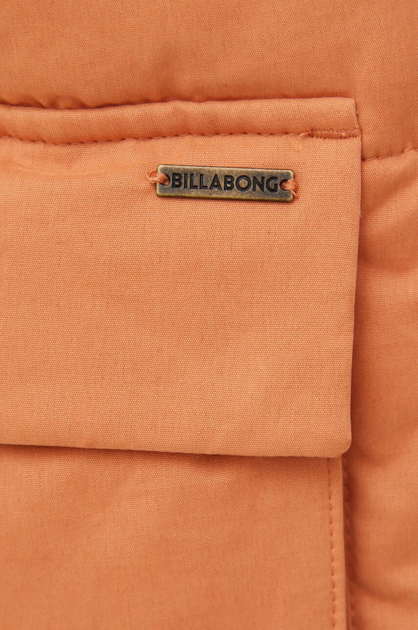 Billabong geaca femei culoarea portocaliu de iarna - Pled.ro