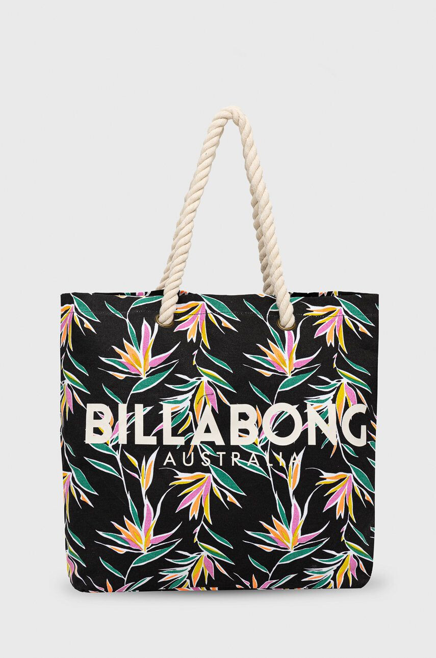 Billabong geanta culoarea negru - Pled.ro