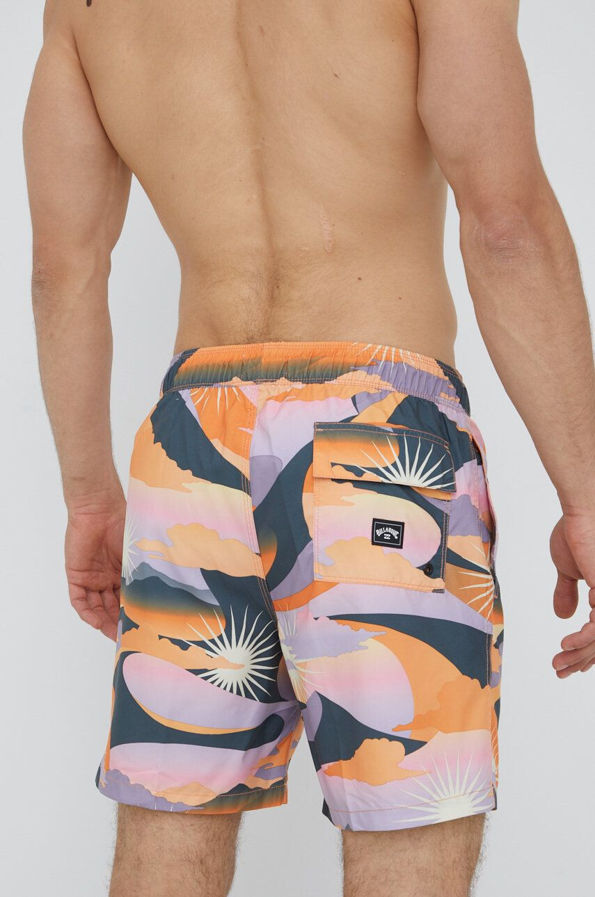 Billabong pantaloni scurti de baie culoarea portocaliu - Pled.ro