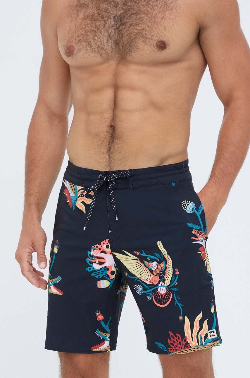 Billabong pantaloni scurti de baie culoarea negru - Pled.ro