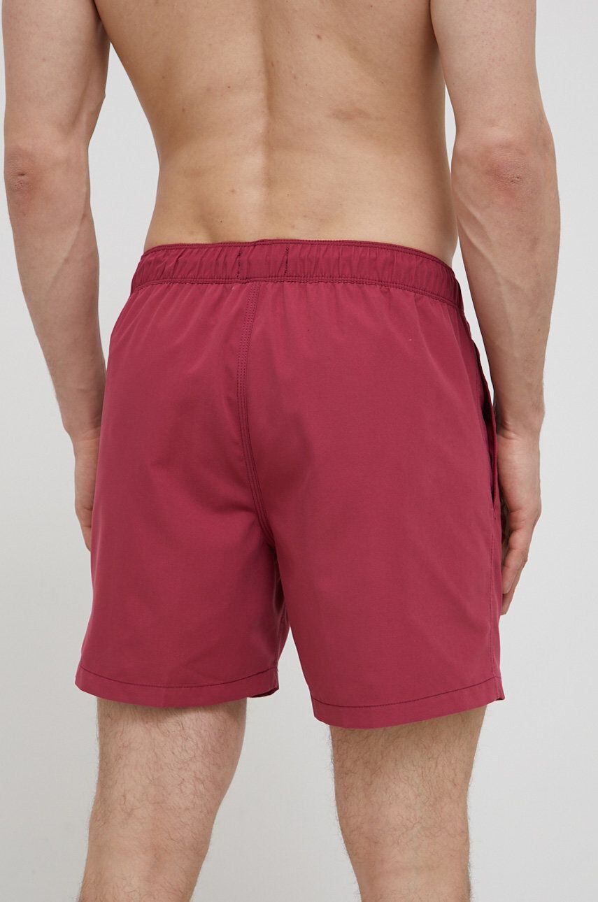 Billabong pantaloni scurti de baie culoarea bordo - Pled.ro