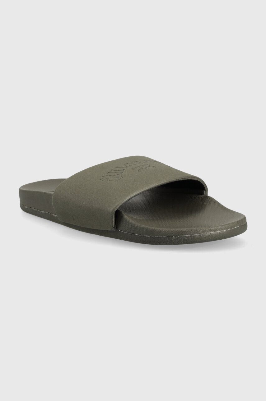 Billabong papuci barbati culoarea verde - Pled.ro