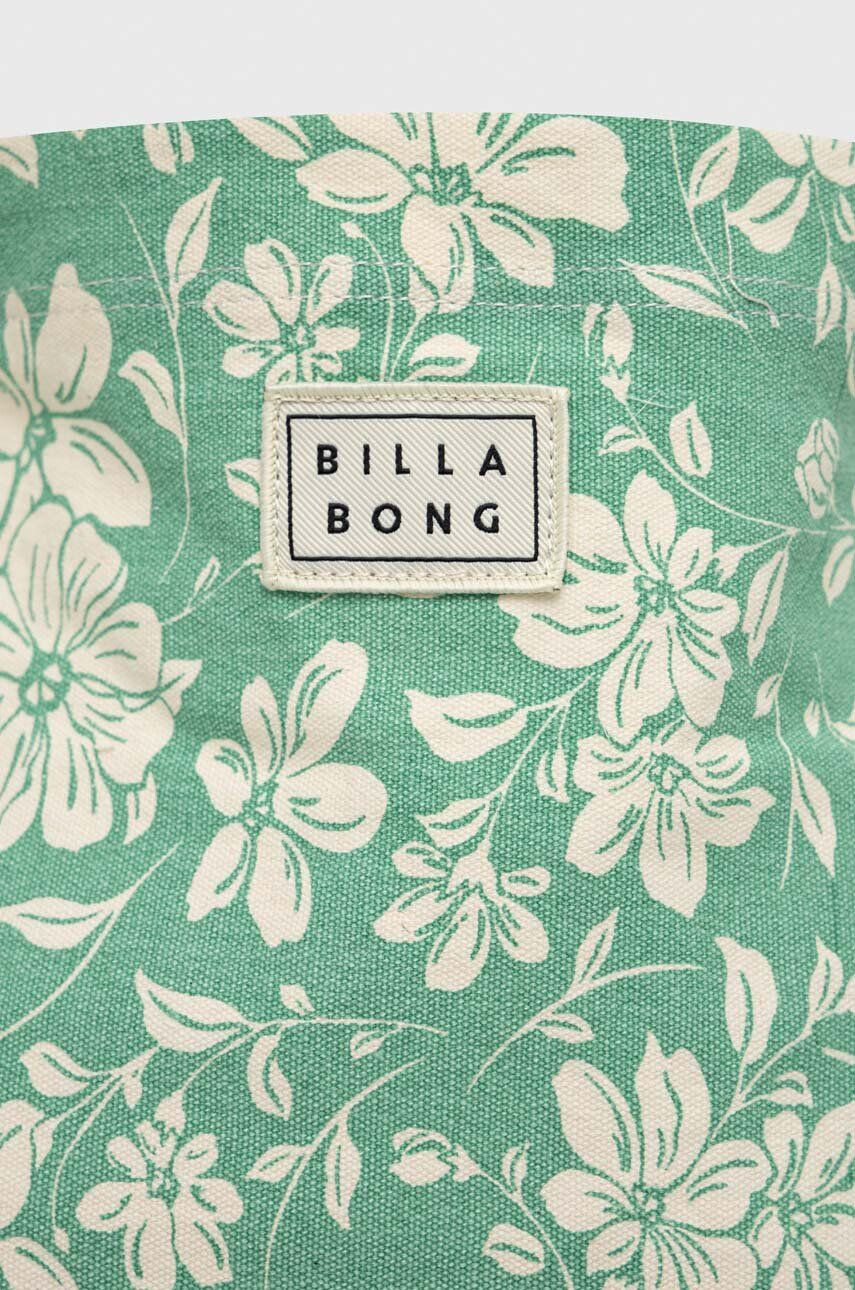 Billabong poseta culoarea verde - Pled.ro