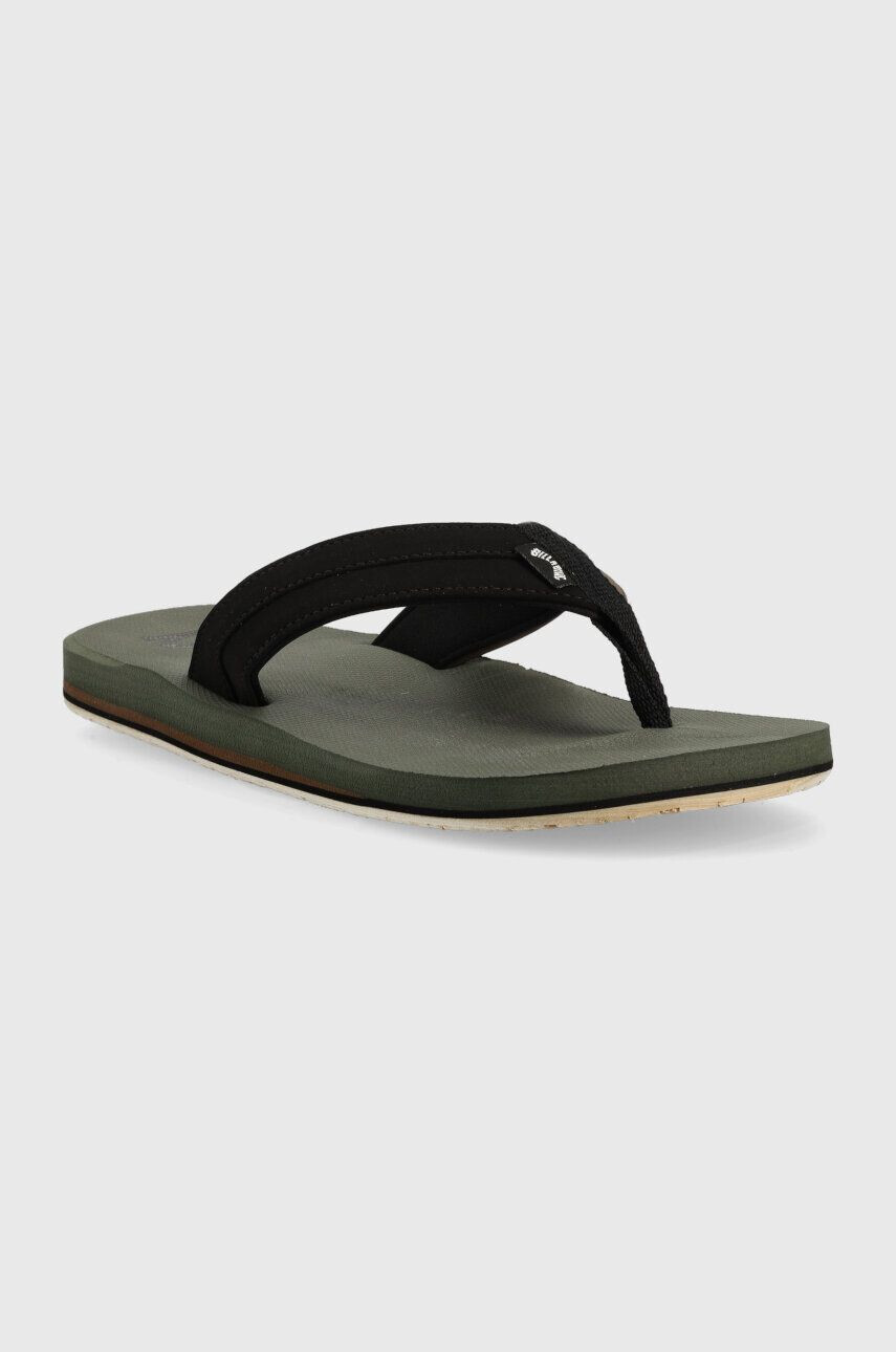 Billabong slapi barbati culoarea verde - Pled.ro