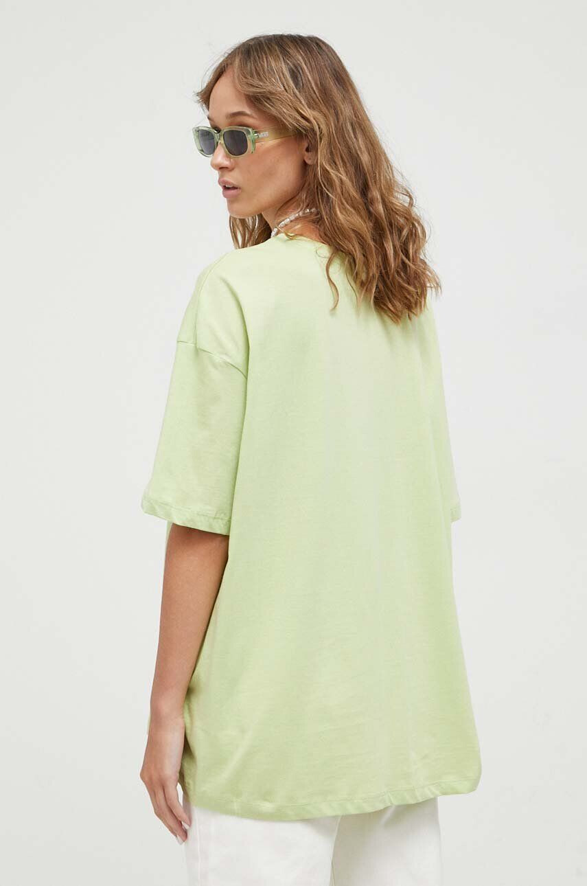 Billabong tricou din bumbac culoarea verde - Pled.ro