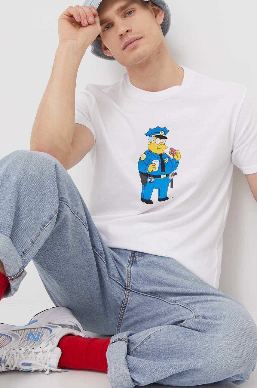 Billabong tricou din bumbac X The Simpsons - Pled.ro