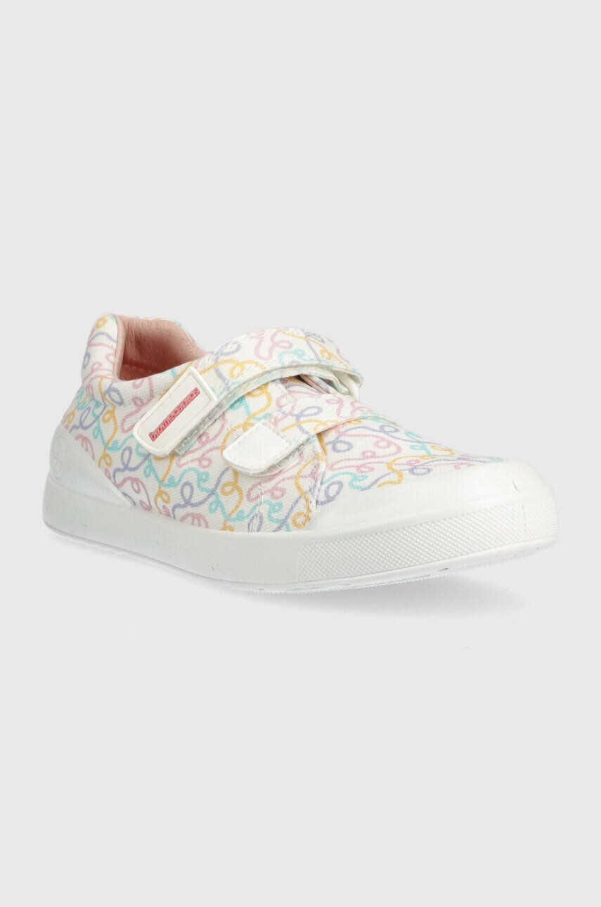 Biomecanics sneakers pentru copii culoarea alb - Pled.ro