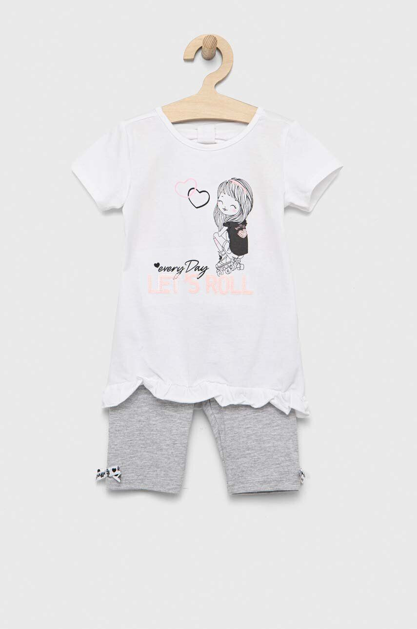 Birba&Trybeyond compleu bebe culoarea gri - Pled.ro