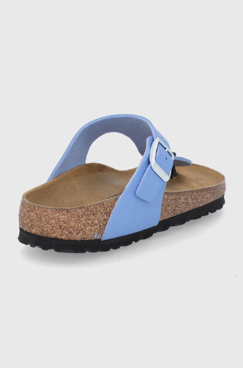 Birkenstock Șlapi Gizeh femei culoarea alb cu toc plat - Pled.ro