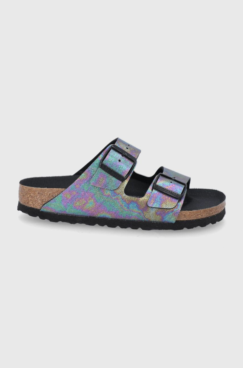 Birkenstock papuci Arizona femei culoarea rosu - Pled.ro