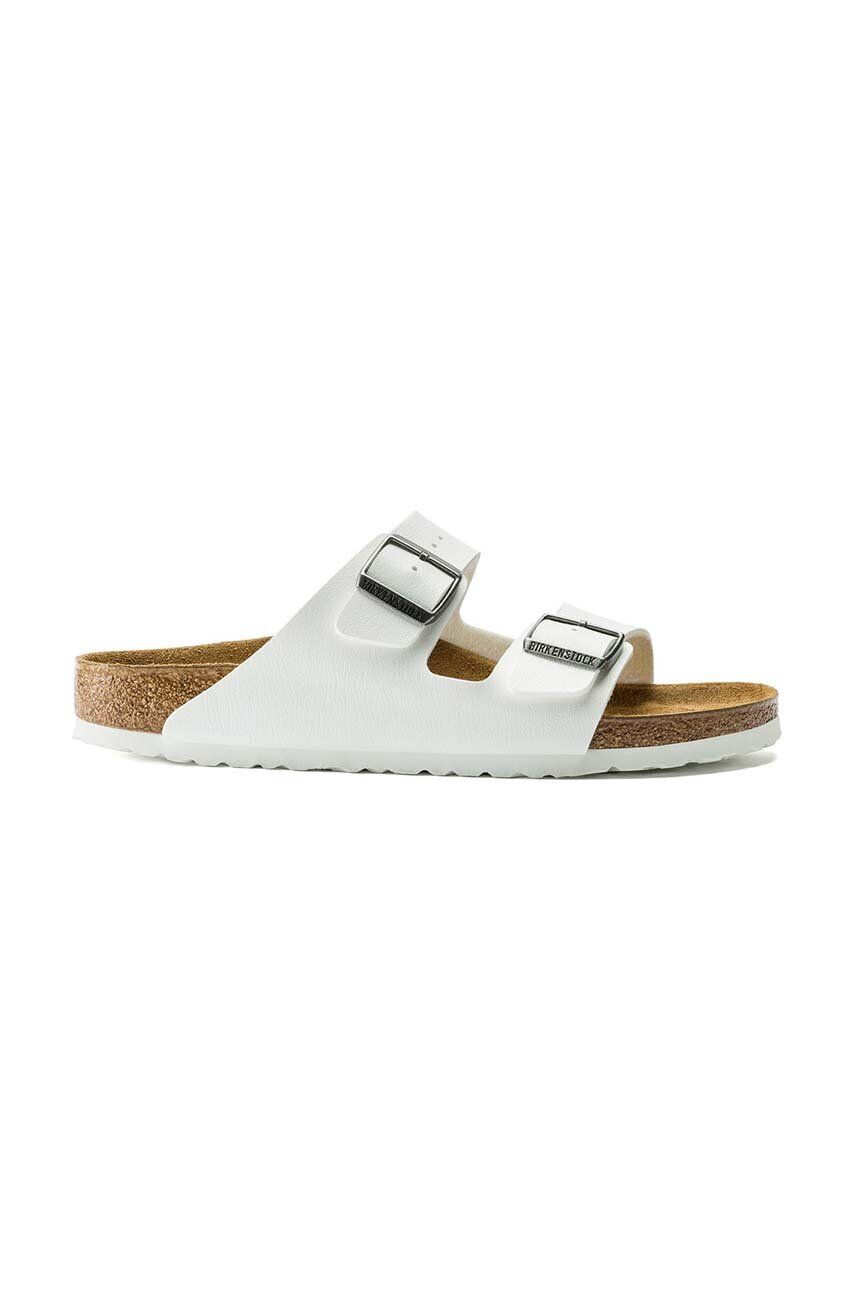 Birkenstock papuci Arizona femei culoarea alb 552683 552683-White - Pled.ro