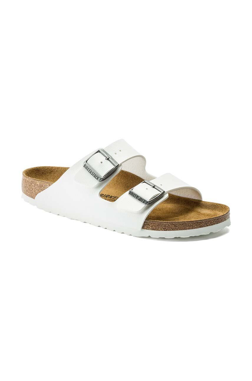 Birkenstock papuci Arizona femei culoarea alb 552683 552683-White - Pled.ro