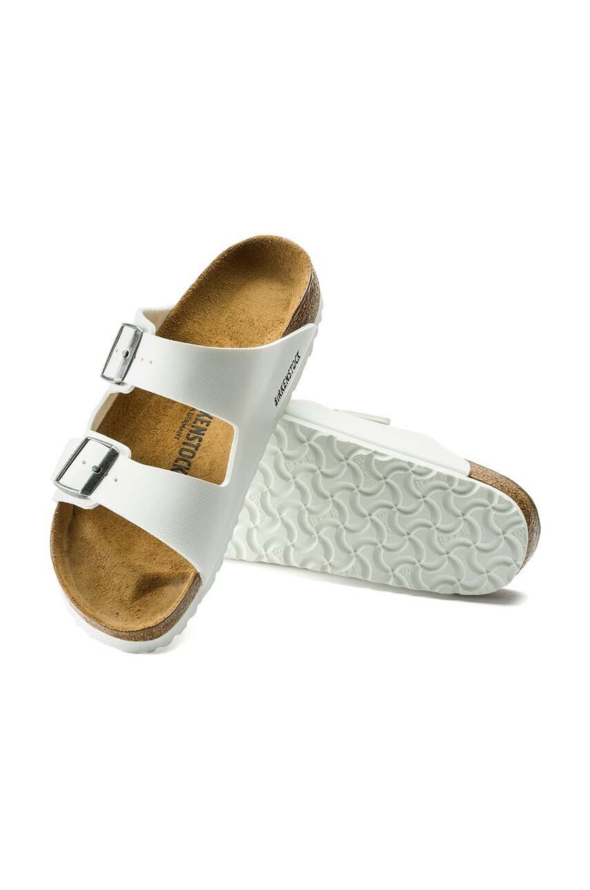 Birkenstock papuci Arizona femei culoarea alb 552683 552683-White - Pled.ro