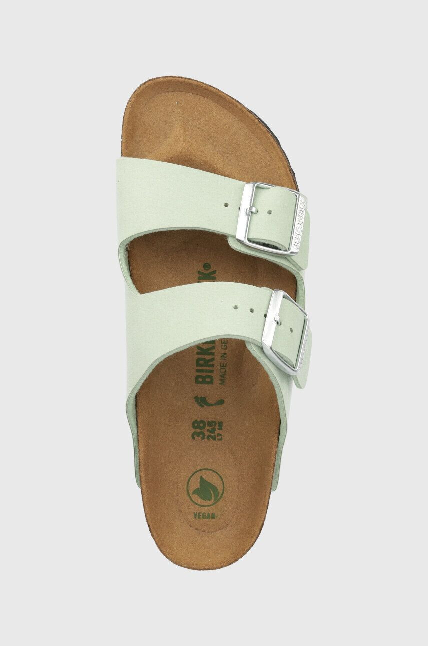 Birkenstock papuci Arizona femei culoarea verde 1024092 - Pled.ro