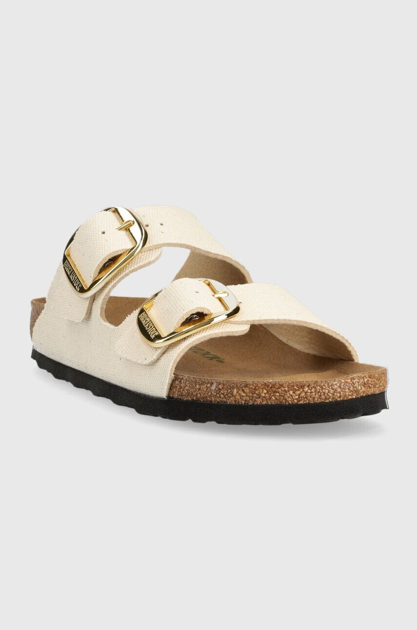 Birkenstock papuci Arizona femei culoarea bej 1025563 - Pled.ro