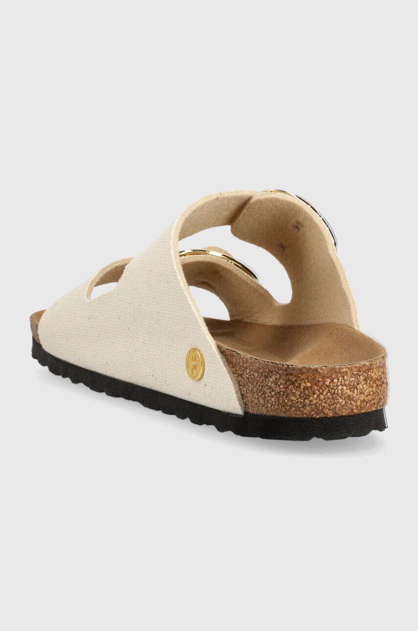 Birkenstock papuci Arizona femei culoarea bej 1025563 - Pled.ro