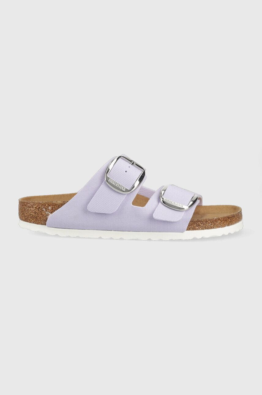 Birkenstock papuci Arizona femei culoarea violet 1025556 - Pled.ro