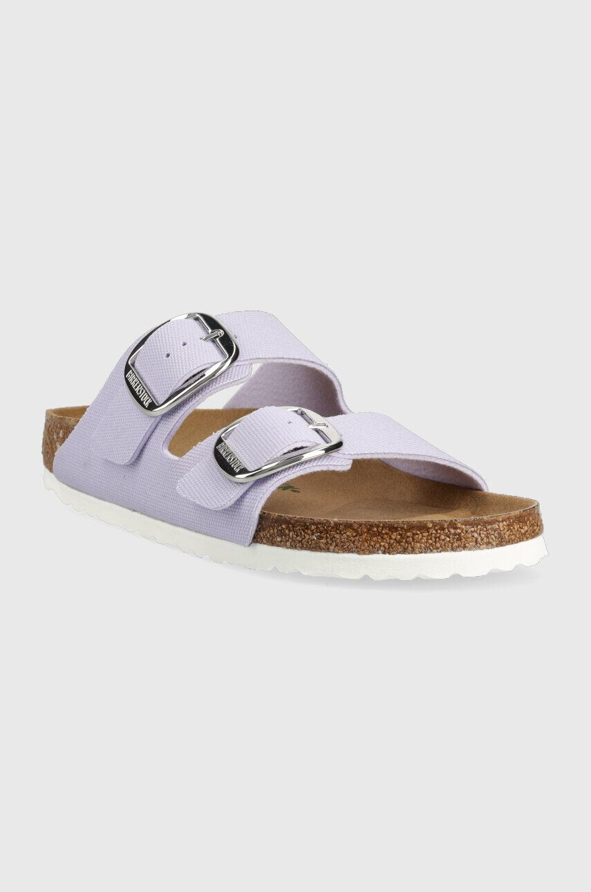 Birkenstock papuci Arizona femei culoarea violet 1025556 - Pled.ro