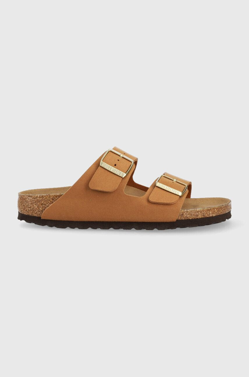 Birkenstock papuci Arizona femei culoarea maro 1024015 - Pled.ro