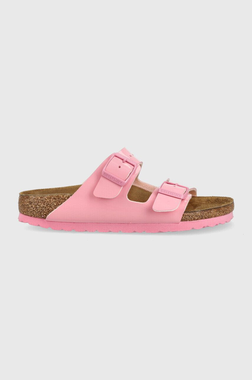 Birkenstock papuci Arizona femei culoarea roz 1024104 1024104-PCandyPink - Pled.ro