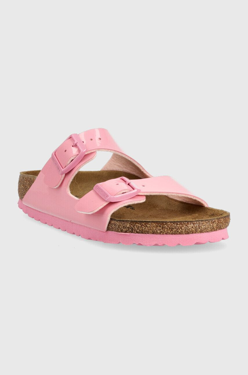 Birkenstock papuci Arizona femei culoarea roz 1024104 1024104-PCandyPink - Pled.ro