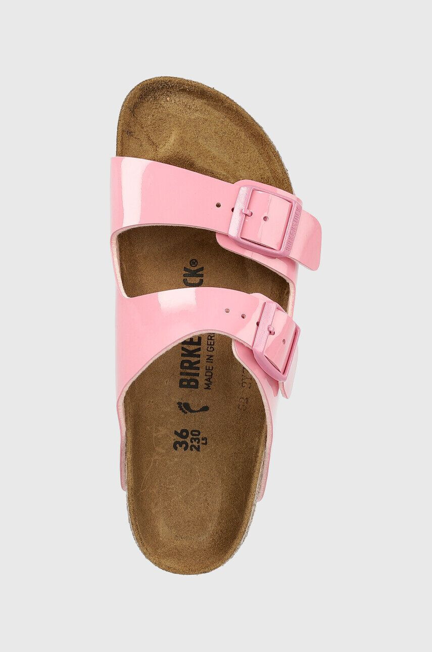 Birkenstock papuci Arizona femei culoarea roz 1024104 1024104-PCandyPink - Pled.ro