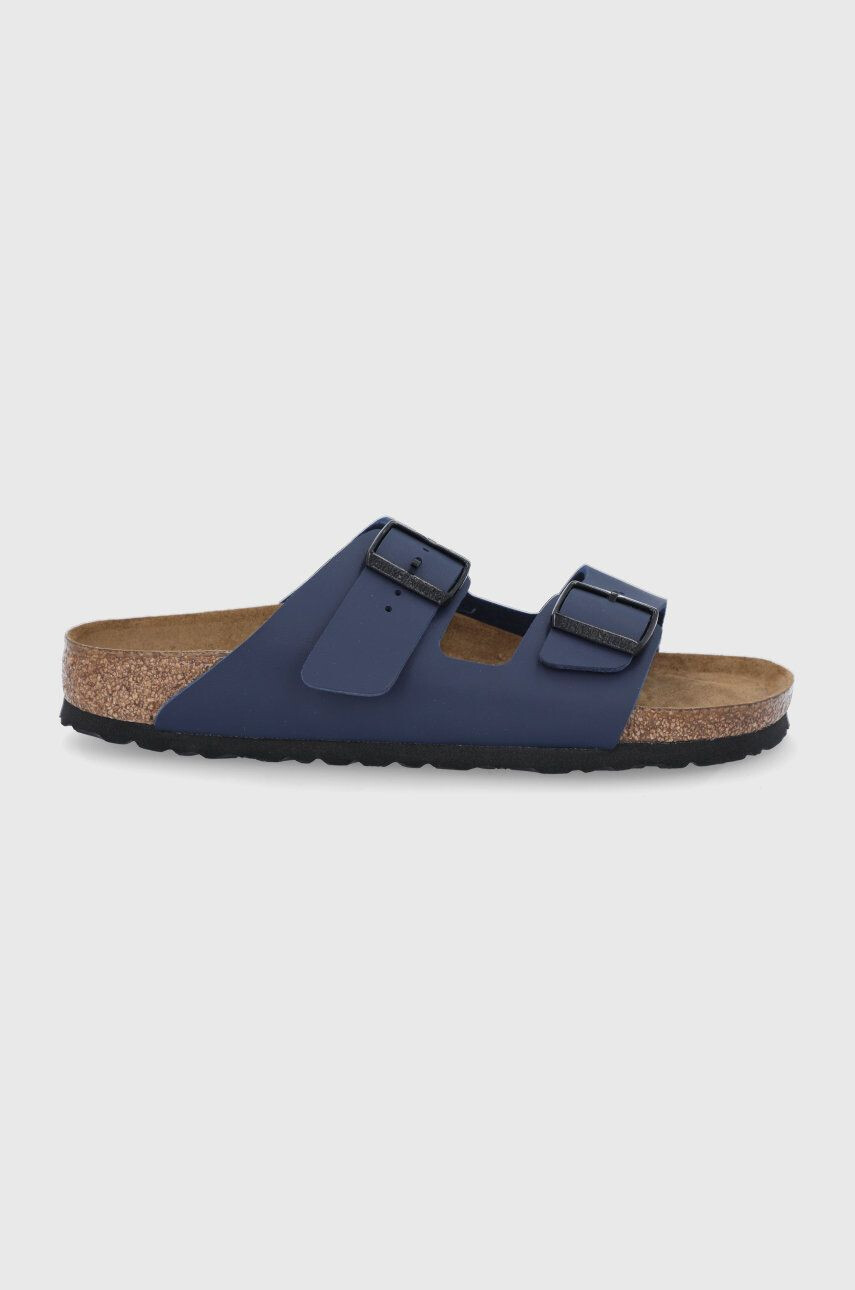 Birkenstock Papuci bărbați culoarea albastru marin - Pled.ro