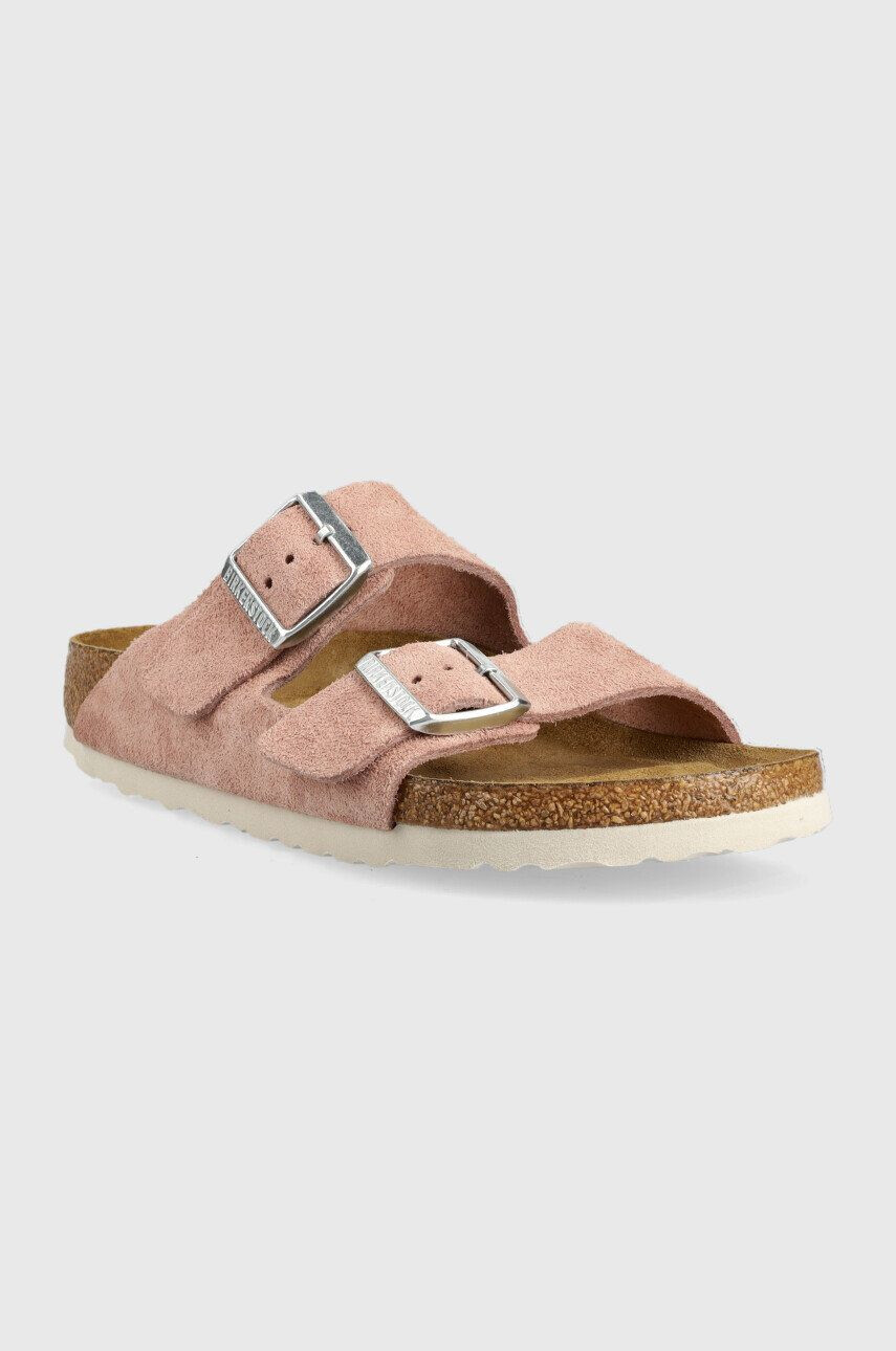 Birkenstock papuci din piele - Pled.ro