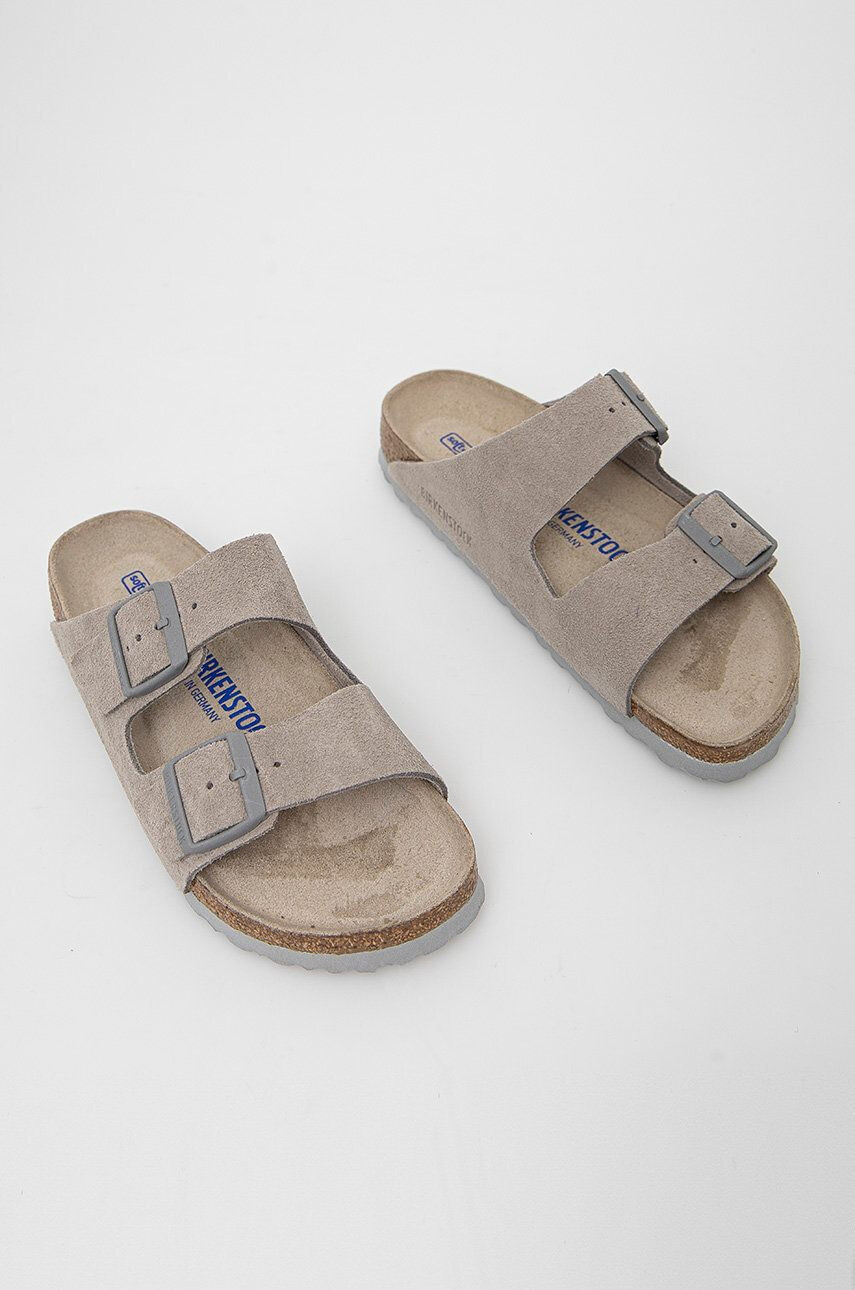 Birkenstock Papuci din piele - Pled.ro