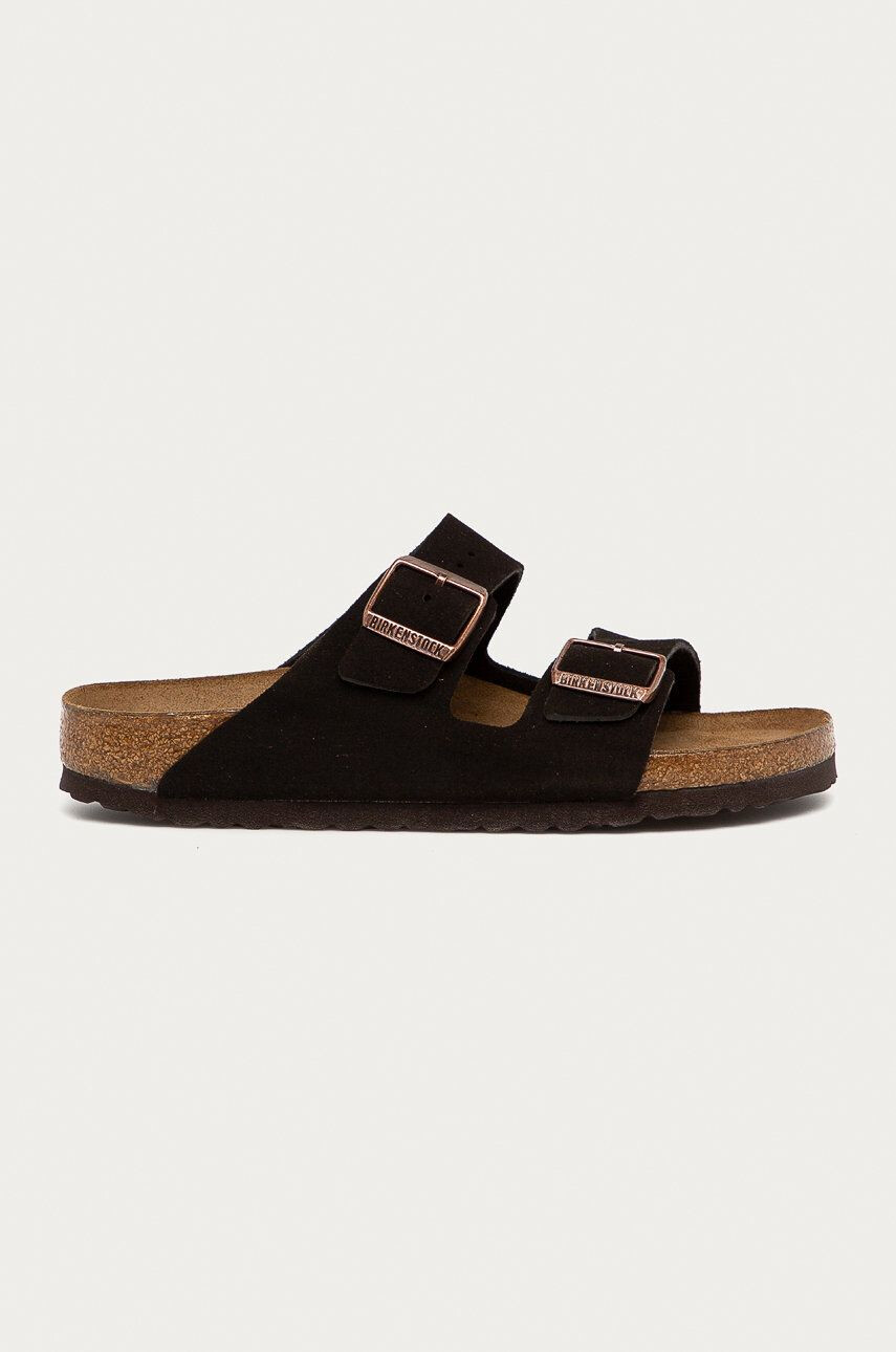 Birkenstock Papuci Arizona SFB VL Mocha Narrow Fit 951313 951313-Mocca - Pled.ro