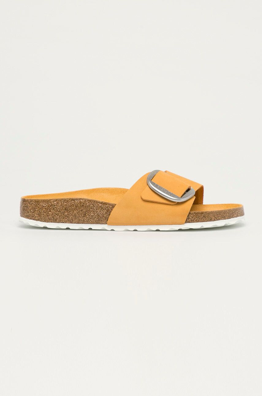 Birkenstock papuci din piele MADRID BIG BUCKLE - Pled.ro