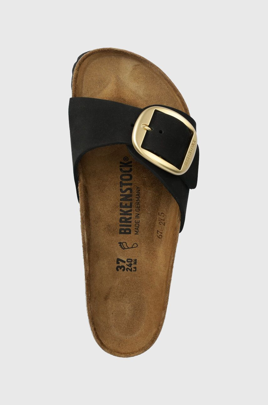 Birkenstock papuci din piele MADRID BIG BUCKLE - Pled.ro