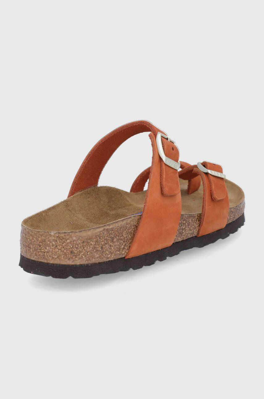 Birkenstock papuci din piele Mayari - Pled.ro