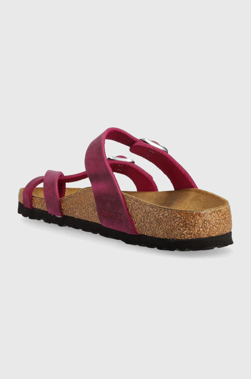 Birkenstock papuci din piele Mayari - Pled.ro