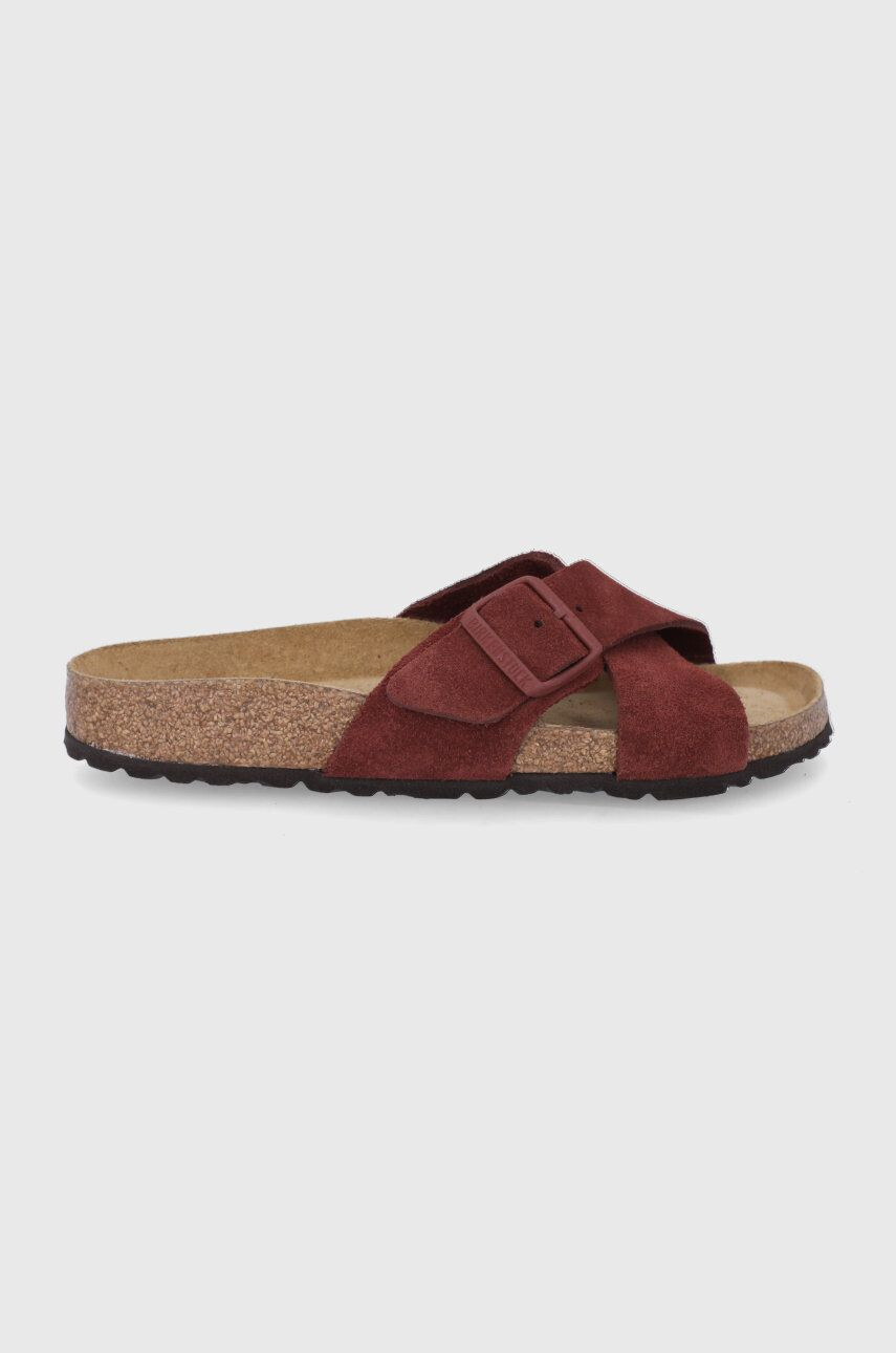 Birkenstock Papuci din piele Siena - Pled.ro