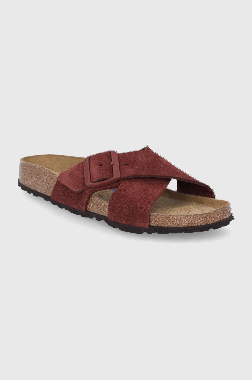 Birkenstock Papuci din piele Siena - Pled.ro