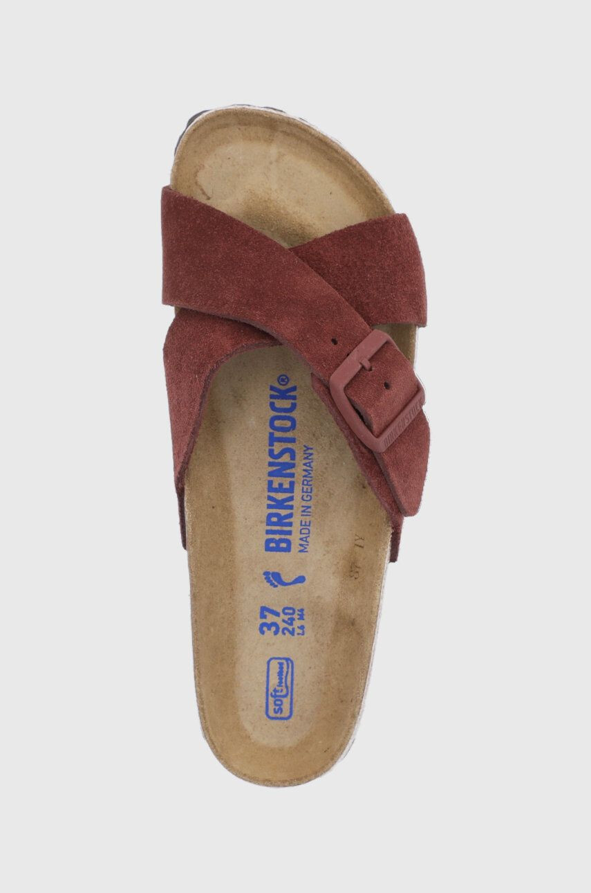 Birkenstock Papuci din piele Siena - Pled.ro