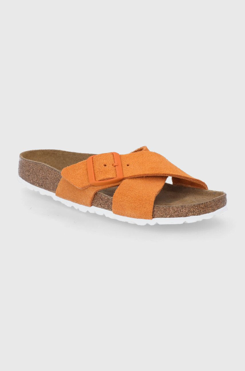 Birkenstock papuci din piele Siena - Pled.ro