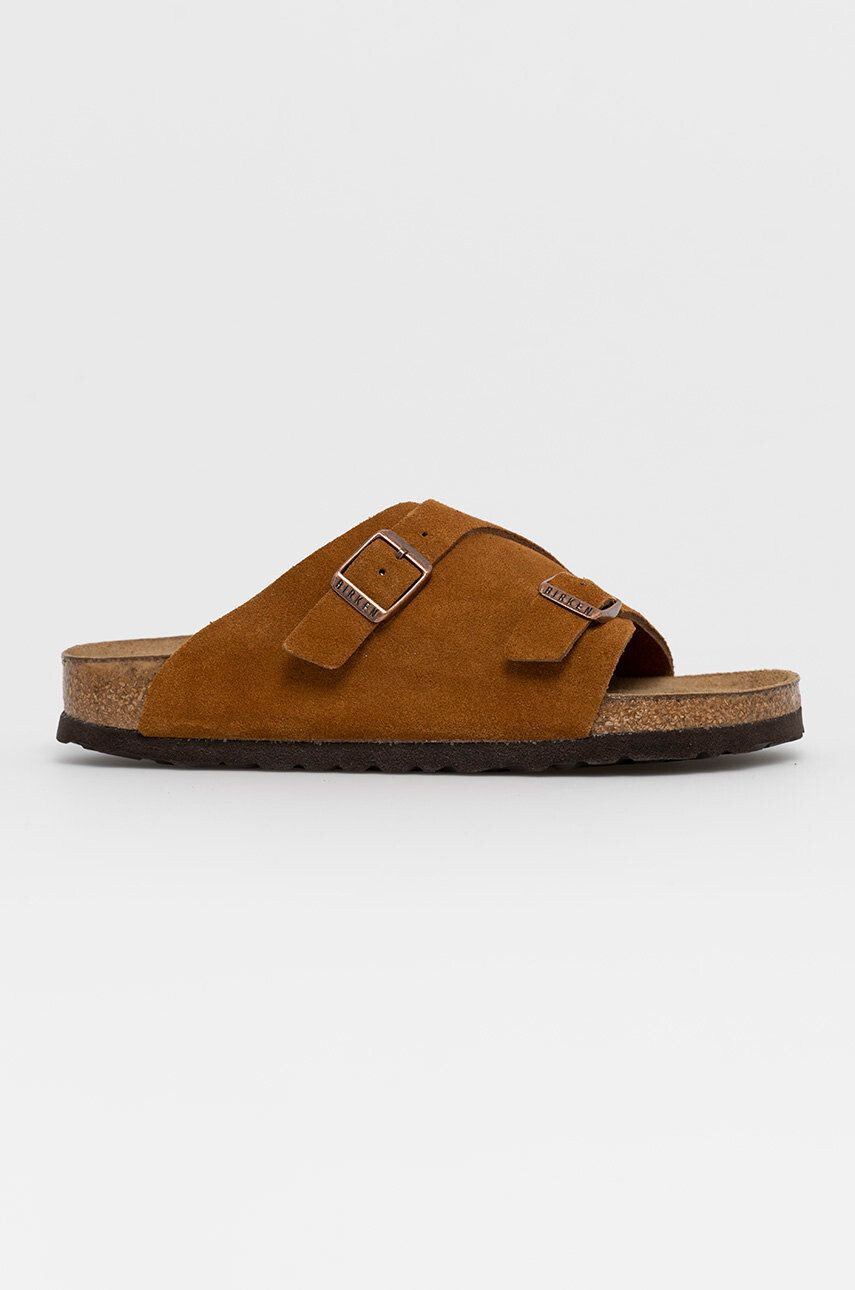 Birkenstock Papuci din piele - Pled.ro