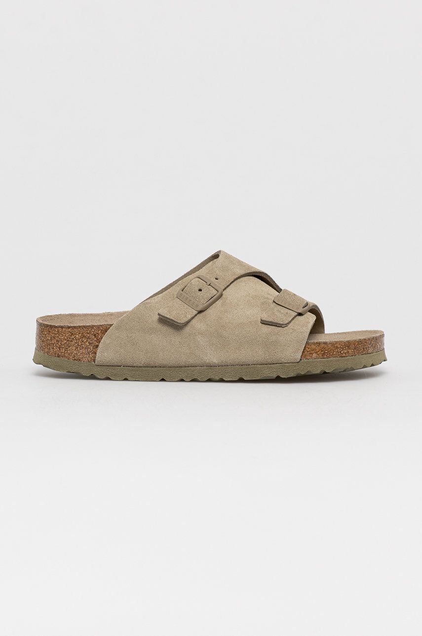 Birkenstock Papuci din piele - Pled.ro