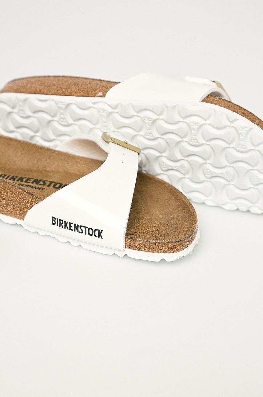 Birkenstock Papuci Madrid 1005310-Patent.Whi - Pled.ro