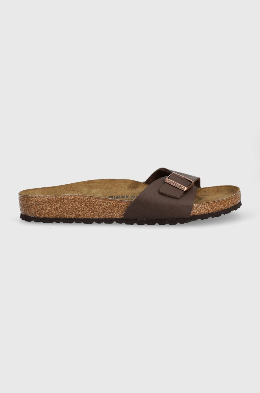 Birkenstock papuci Madrid culoarea maro - Pled.ro